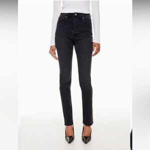 Aritzia Denim Forum The Yoko High Rise Slim Fit Jeans